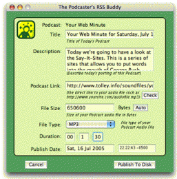 Download The Podcast RSS Buddy 3.0