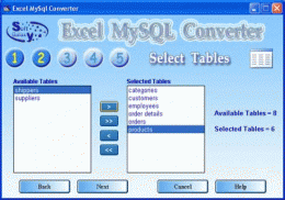 Download MySQL Excel converter 2.1