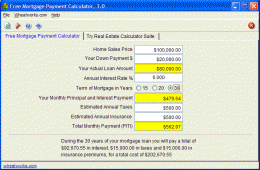 Download Free Mortgage Payment Calculator