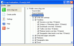 Download Z-Log Webserver Log Analyzer 1.09