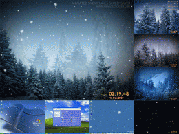 Download Animated SnowFlakes Screensaver 2.9.8