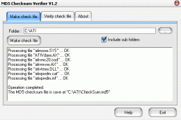 Download MD5 Checksum Verifier 2.1