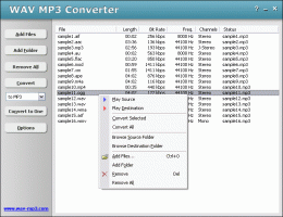 Download HooTech WAV MP3 Converter