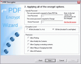 Download PDF Encrypter 2.50