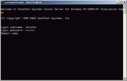 Download Telnet Server for Windows NT/2000/XP/2003 6.0