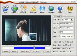 Download AVI MPEG WMV RM to MP3 Converter