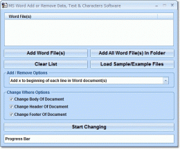 Download MS Word Add or Remove (Delete) Data, Text &amp; Characters Software