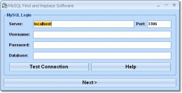 Download MySQL Find and Replace Software 7.0