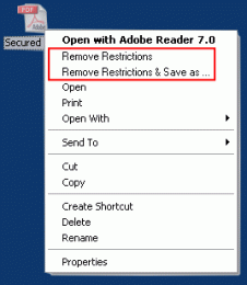 Download A-PDF Restrictions Remover