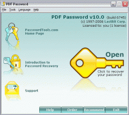 Download PDF password