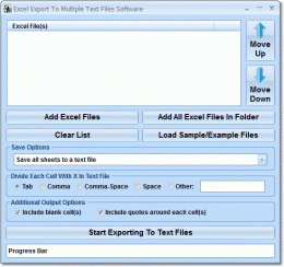 Download Excel Export To Text Files Software