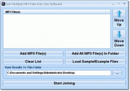 Download Join Multiple MP3 Files Into One Software