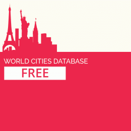Download GeoDataSource World Cities Database (Free Edition)