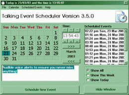 Download Talking Event Scheduler 3.8.1