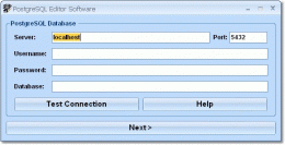 Download PostgreSQL Editor Software