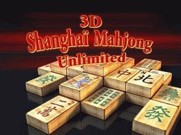 Download 3D Shangai Mahjong Unlimited
