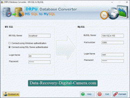 Download MS SQL to MySQL DB Converter