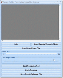Download Remove Red Eye From Multiple Image Files Software 7.0
