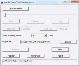 Download Audio Video To WMA Converter 1.1