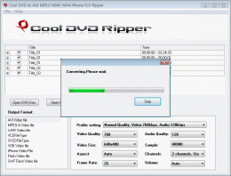 Download Cool Free DVD to AVI MPEG WMV MP4 ripper