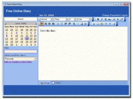 Download Free Online Diary 1.00