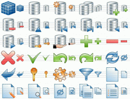 Download Database Toolbar Icons 2009.3