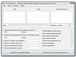 Download MS Access Remove Delete or Replace Text and Characters From Fields