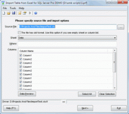 Download Import Table from Excel for Oracle 1.06.42