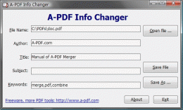Download A-PDF INFO Changer 2.0.0