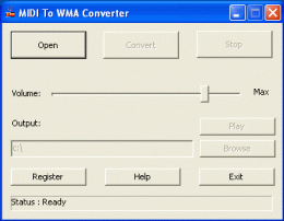 Download MIDI To WMA Converter