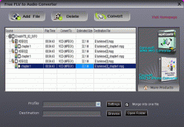 Download Free FLV to Audio Converter