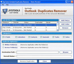 Download Remove Duplicate Outlook Contacts 1.0