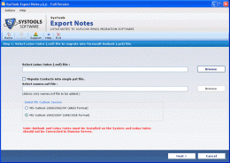 Download Converter for Lotus Notes to Outlook 9.4
