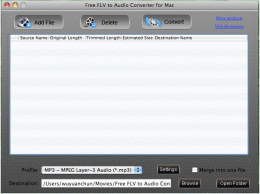 Download Free FLV to Audio Converter for Mac