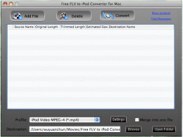 Download Free FLV to iPod Converter for Mac