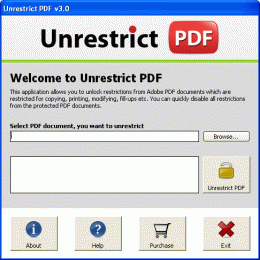 Download Remove PDF Restrictions 4.5