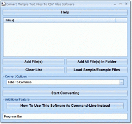Download Convert Multiple Text Files To CSV Files Software
