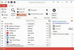 Download Password Memory 2009 2.1.1