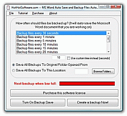 Download MS Word Auto Save and Backup Files Automatically