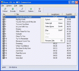 Download Free CD to MP3 Converter