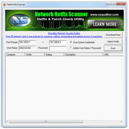 Download NetHotfixScanner 1.5