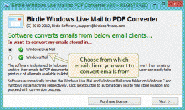 Download Windows Live Mal to PDF Converter 3.1