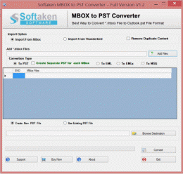 Download MBOX to PST Converter Utility