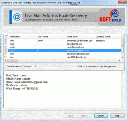 Download Import Windows Live Mail Contacts to PST 2.0