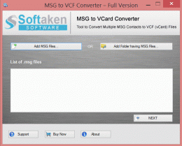 Download MSG to VCF Conversion