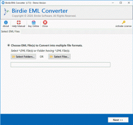 Download EML Converter for HTML