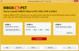 Download Batch MBOX to PST Converter