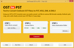 Download Import OST to PST Outlook 2013 3.0.1