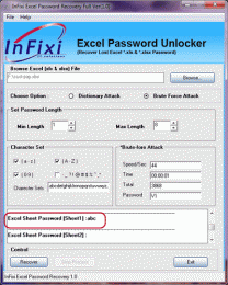 Download Excel Password Recovery Tool