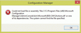 Download CM2012 Console MDT Integration Error Fix 1.1